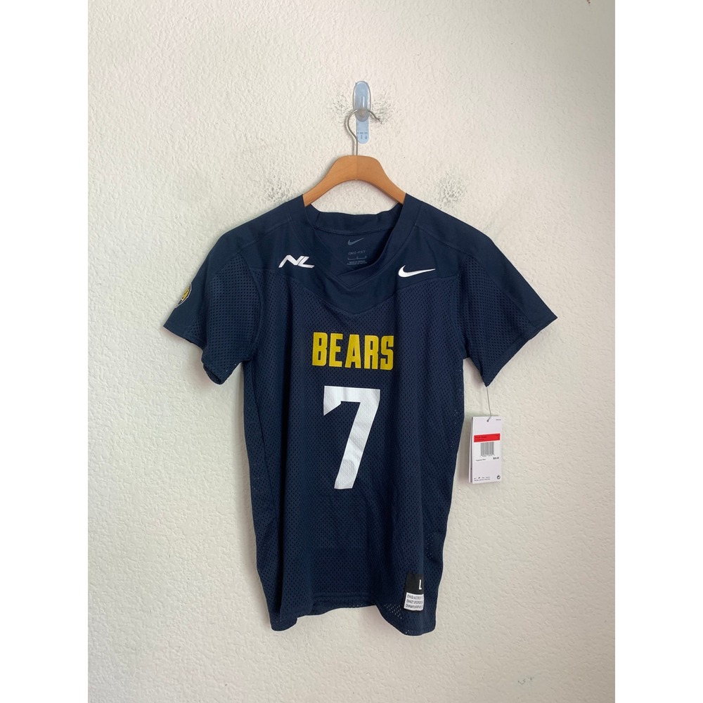 Nike Dri Fit Mesh Football Jersey Size Large Bears Hastings jersey size‎ L NWT